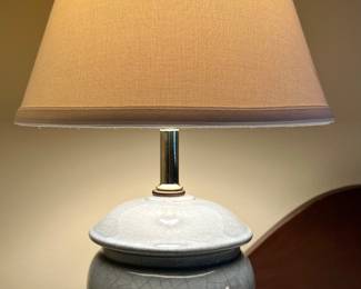 Crackle Glass Lamp
