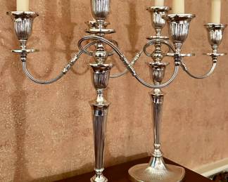 Three-Light Candelabras 