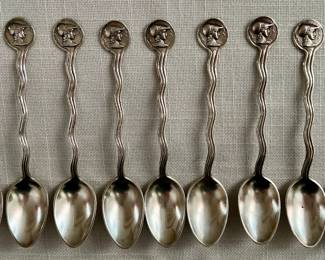 (11) Sterling Spoons 