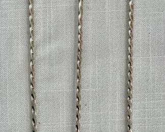 (3) Sterling Ice Tea Spoons