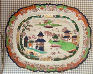 Vintage Masons Ironstone Platter