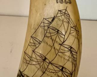 Antique Scrimshaw