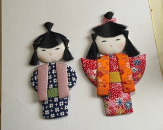 Japanese Geishas Wall Hanging