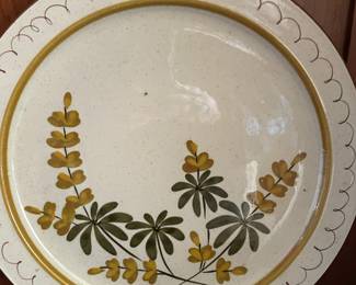 Stangl “Golden Blossom” Hand Painted Dinner Plate