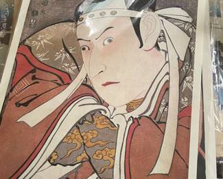 Assortment of Japanese Prints by Kitagawa Utamaro
