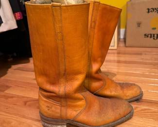 Frye Pull On Leather Boots