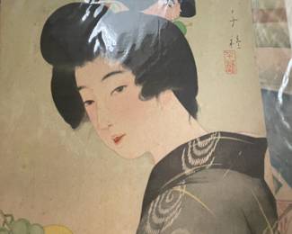 Assortment of Japanese Prints by Shufu No Tomo Magazine