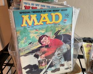 Assortment of MAD Magazines
