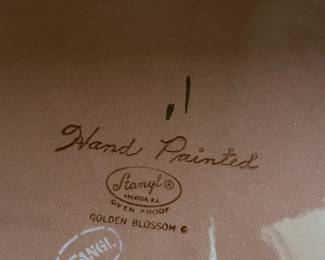 Stangl “Golden Blossom” Hand Painted Dinner Plate