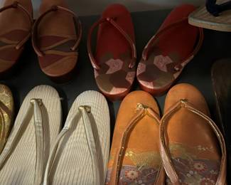Assortment of Japanese Sandals