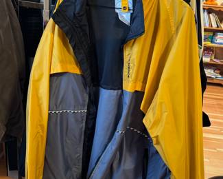 New Balance Yellow, Gray & Black Windbreaker Jacket