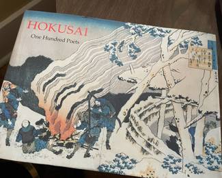 Hokusai "One Hundred Poets" Hard Cover Art Book