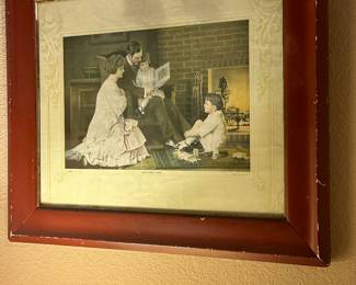 antique home sweet home picture