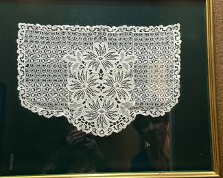 vintage handmade lace 