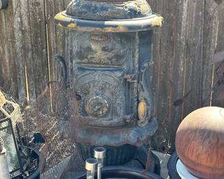 antique stove