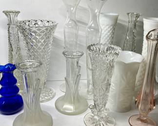 Vintage vase lot
