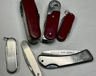 Pocket knife lot one is Seattle Ship Supply