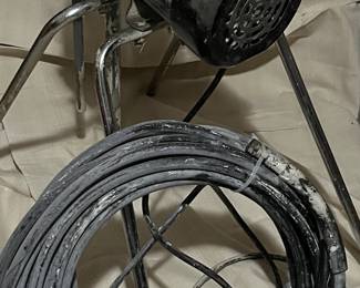 Campbell Hausfeld paint sprayer and hose