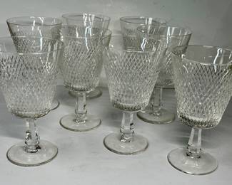 Fine Arts Crystal Royal Diamond MCM glasses