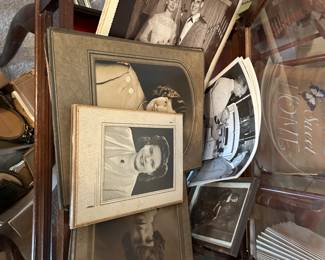 Enormous selection of old vintage photos, slides, everyday greeting cards, old letters, postcards, collector paperbacks 