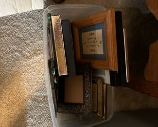 Old antique picture frames