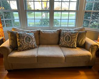 LIKE NEW CONDITION THREE SEAT SOFA