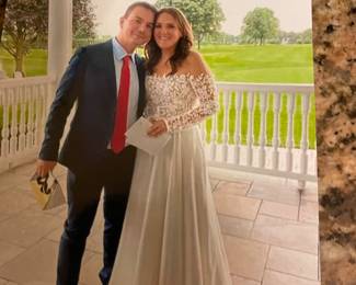 LIKE NEW WEDDING DRESS!!