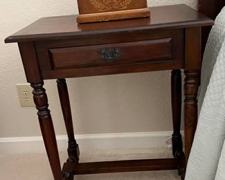 Pair of single drawer bedside tables