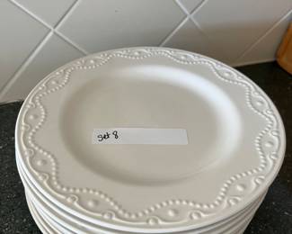 Set 8 plates by Paula Dean