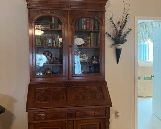 Antique Walnut Secretary 
