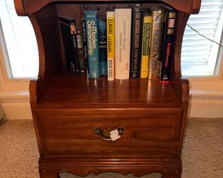 Vintage Cherry bedside table by Drew