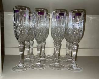 Set 12 Marquis Waterford Champagne Flutes
