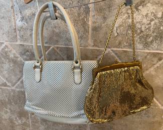Vintage Whiting and Davis Purses