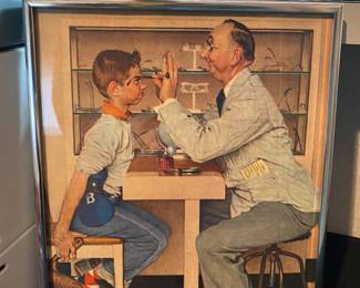 Norman Rockwell print