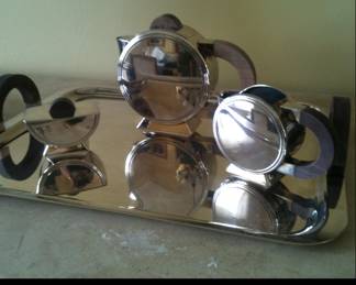 Beautiful Christofle Deco 1930’s Tea Set w/Tray
Reduced 1/2 of Retail Price obo