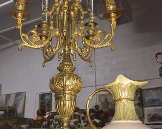 Vintage Pair Candelabras