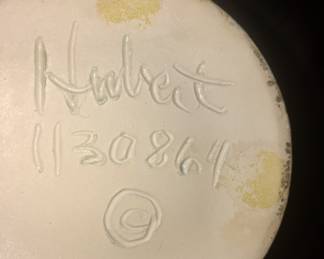 Hubert Signed Sculptures