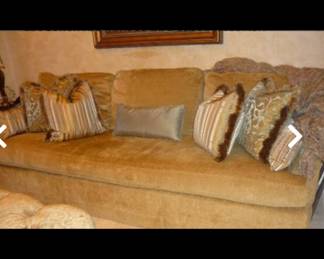 Large vintage designer sofa