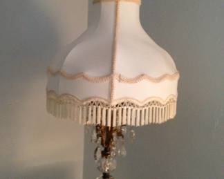Vintage Crystal Base Unique Lamp