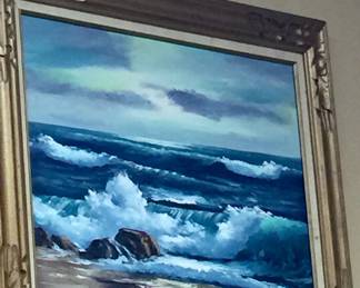 Vintage original oil