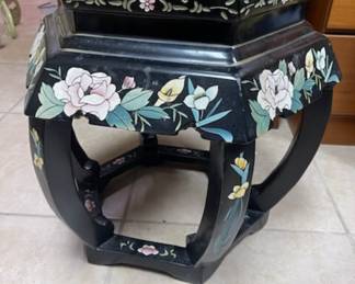 Asian side table