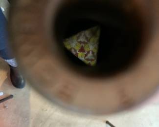 #101 Wood Kaleidoscope $25.00