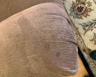 #47 Tan Microfiber Dual Recliner - 62" Long $100.00