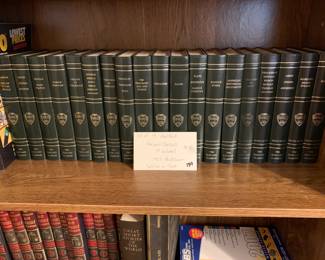 #184 Harvard Classics 1937 Hardcover set of 19 Books $40.00