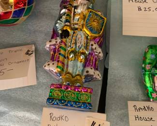 #161 Radko Nutcracker 20th Anniversary Ornament $50.00
