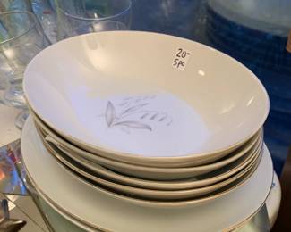 #149 Set of 5 pcs Jayson China - serving Bowls $20.00