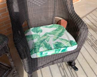 #190 Wicker Rocking Side Chair - as is $35.00
#191 Wicker Rocking Side Chair - as is $35.00