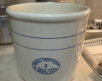 #114 Miali Pottery No. 2 - 10x9 $30.00