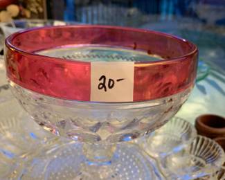 #148 Ruby Crown Thumbprint $20.00