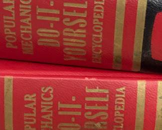 #87 Set of 12 Popular Mechanic Handbook Volumes - 1956 $30.00